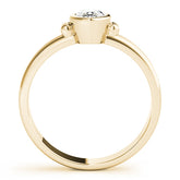 Oval Color Center Ring - TN85041